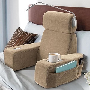 Nap Massaging Bedrest Pillow